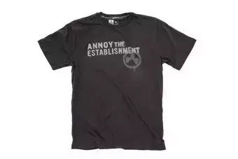 Camiseta - Establecer la molestia - negro