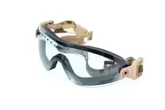 Gafas ventiladas de perfil bajo - azul