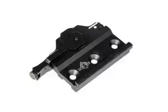 M93 type flashlight mount - black