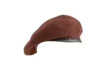 Boina militar - castaña