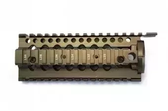 BOCCA Series Three Rail 7 Handguard Set - Brown