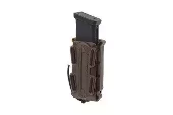 Ładownica softshell na magazynki pistoletowe - dark earth