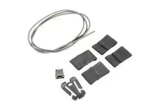 Rubber cord for helmets  - Foliage Green