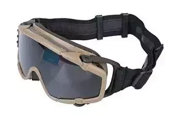 Gafas ventiladas - tierra oscura
