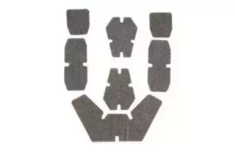 Kit de velcro para cascoy tipo CP - Verde follaje