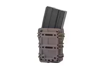 SMC 5.56 Magazine Pouch with flocking (50mm belt) - dark earth