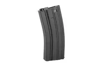 Cargador hi-cap 300 balines para réplicas IWI Tavor 21 Sportsline, y para réplicas en sistema M4/M16 - negro