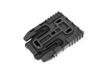Panneau montageQD pour holsters - noir
