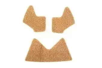 Kit de velcro para cascoy tipo MH Marítimo - Tierra oscura