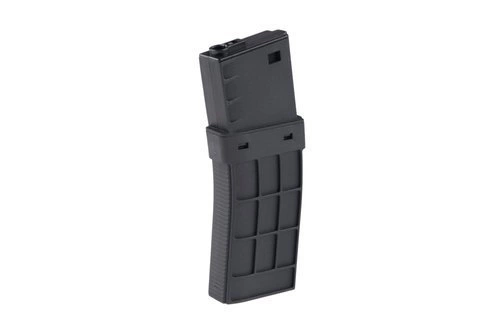 Chargeur Mid-cap 150 billes pour répliques M4/M16 - noir