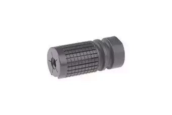 Acier registre de flamme PDW - noir