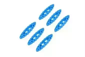 Spare rope parts for backpacks - blue