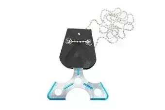 Collar/anillo Shuriken - azul