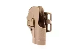 Polymer pouzdro CQC pro zbraní typ HK USP Compact - Dark Earth