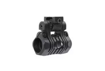 5-position flashlight mount – black