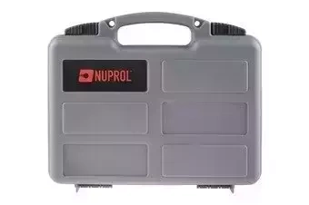 Walizka na pistolet Nuprol pistol case - szara