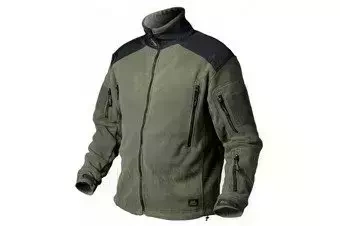 Bluza polarowa Liberty - olive green / czarny