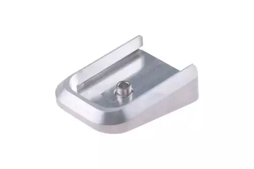 Aluminiowa stopka magazynka Marui 5.1 (HC) - srebrna 