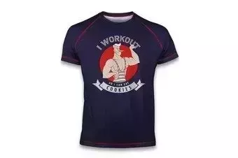 Koszulka T-shirt Workout Navy