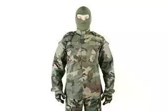 Camiseta militar tipo ACU - bosque