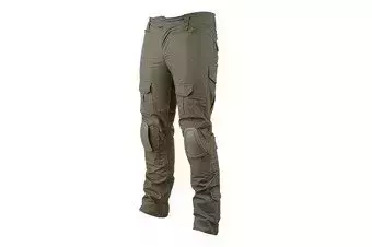 Pantalones Combat Uniforme con rodilleras - oliva