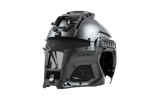 Réplica del casco Guerrero - negro