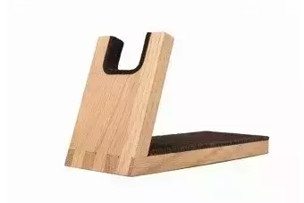 Soporte de madera para pistola